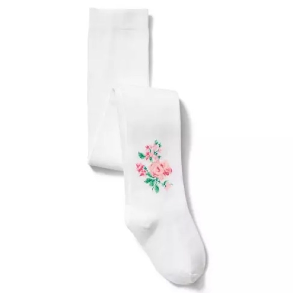 Janie & Jack easter bouquet collection tights 12-24M